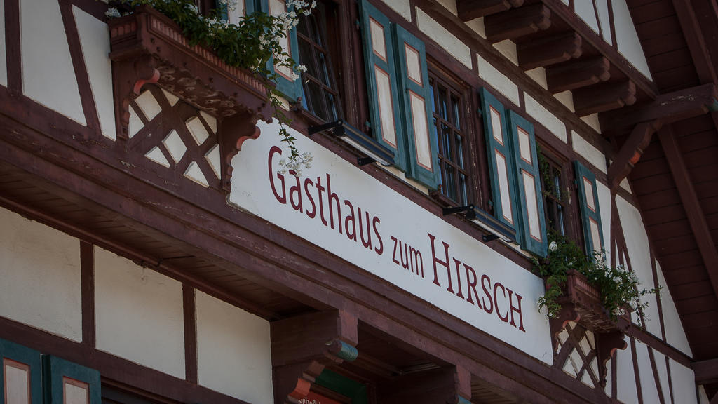 Gasthaus Zum Hirsch Gutach Exteriör bild